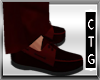 CTG DARK RED DECK SHOES