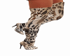 ^F^Leopard Boots