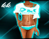 ![KK] TEAL DOLCE OUTFIT