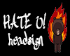 Hate u! Headsign -COD-