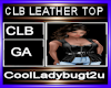 CLB LEATHER TOP
