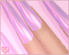Spring Pink Coffin Nails
