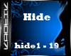 {k} Hide