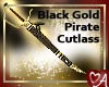 Black Gold Pirate Sword