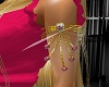 Pink Diamond Armband Set