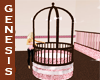 P/B Round Baby Crib