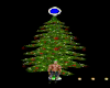 dj light Christmas tree