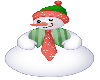 snowman sticker