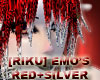 [Riku] Emos,Red+silver