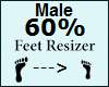 60% Feet Scaler