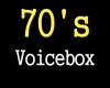pop culture 70s Voicebox
