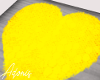 Yellow Hearts Rug