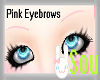Kawaii Pink Eyebrows