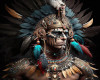 Aztec King Painting