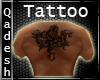 !Q! Back Skull Tattoo