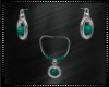 Liza Teal Jewelry Set