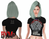 NSM Sat4n1c Blk Tee [F]