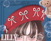 ribbon beret ret