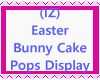Bunny Cake Pops Display