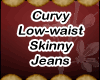 [E]Low-waist Jeans Purpl