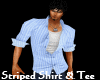 KK Striped Shirt & Tee