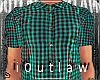 H| Plaid Shirt - Green