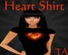 Heart on fire Shirt