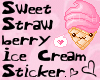 Yum Strawberry Icecream!