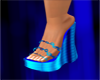 Turquoise sandals!