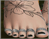 Tattoo Feet Flores