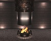 (Set) Round Fireplace