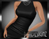 [BGD]Leather Dress-Black