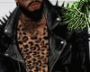 Leather Jacket Leopard