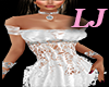 LJ:WHITE WEDDING DRESS 2