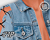 Denims Blue Open Jacket