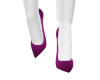*B* Purple Holiday Heels