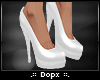[DX]<3High Heeled White