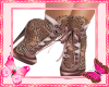 Caramel Lace Boots