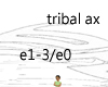 tribal ax light