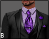 Black Suit Purple
