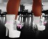 white butterfly boots