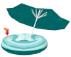 Teal Relaxing Tube