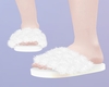 T! Fur Slippers - White