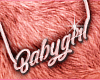 Babygirl Necklace RG e