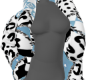 BLUE COW FUR