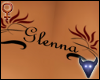 Glenna back tattoo (f)
