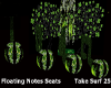 Musical Note Seats