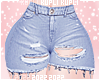 $K Cute Ripped Shorts