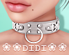 !D! Ring Collar Silver