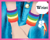 Rainbow Dash Wrist Bands